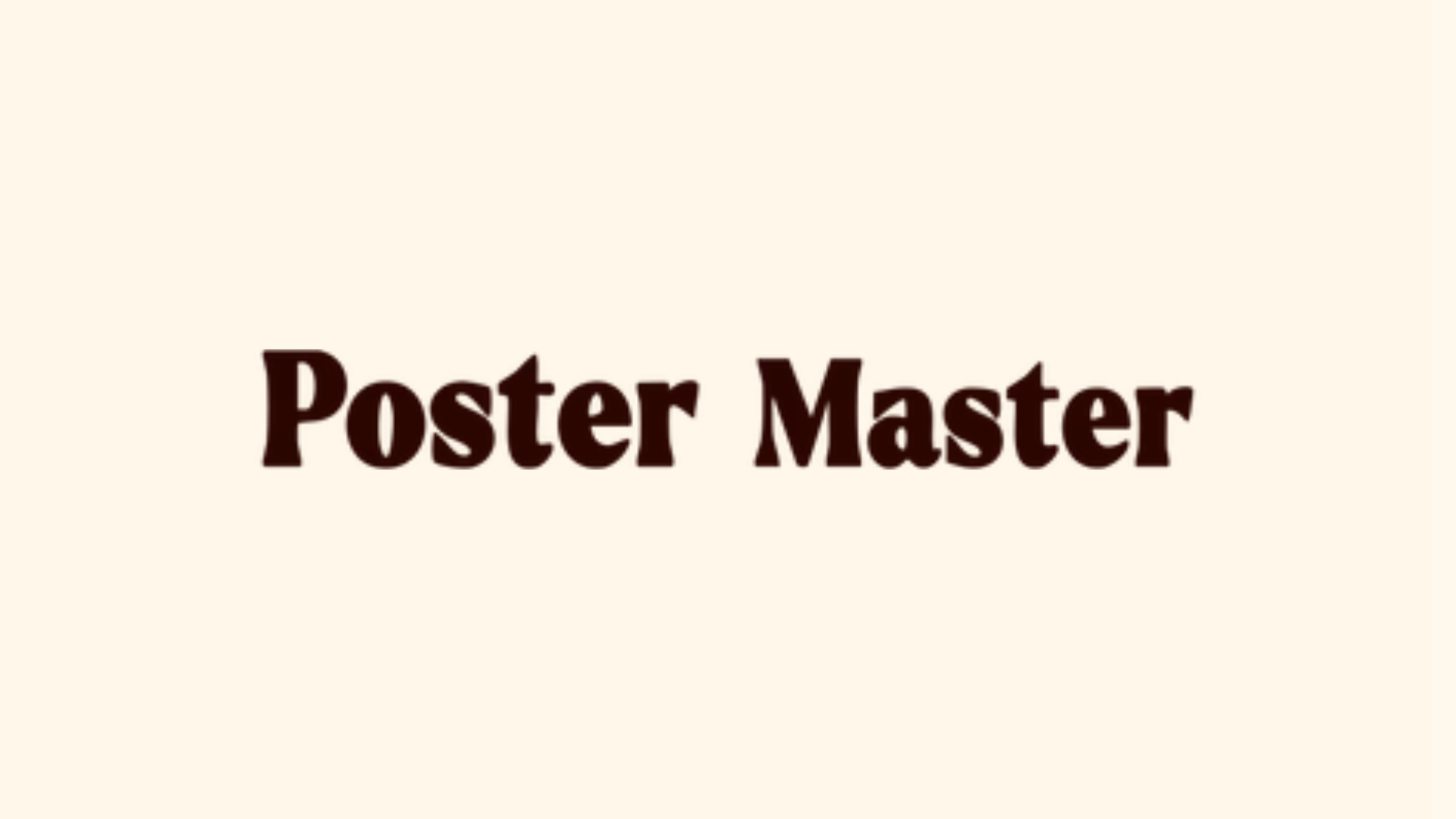 poster master